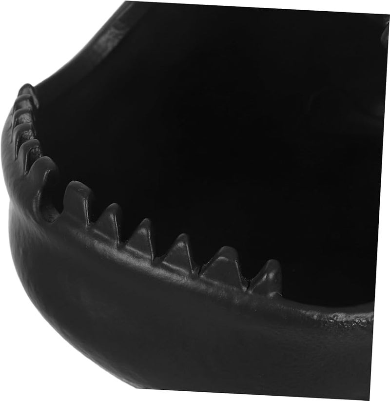 منفضة سيراميك مقاومة للرياح صغيرة محمولة صينية تدخين للشرفة الخارجية الحديقة السفر المنزل المكتب - Image 3